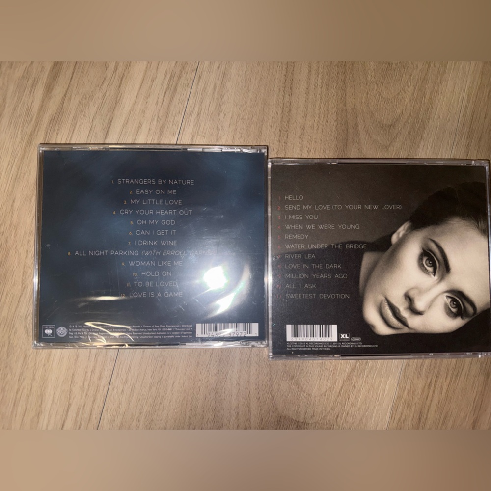 NWT Adele 25 and Adele 30 CDs - Picture 2 of 3